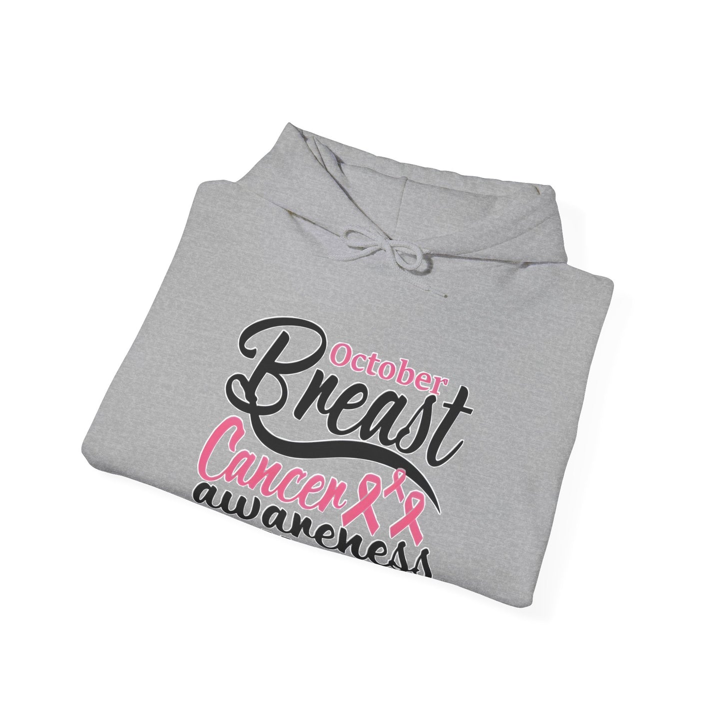 Breast Cancer Awareness Hoodie, October Awareness Sweatshirt, Supportive Apparel, Unisex Fashion, Gift for Her
