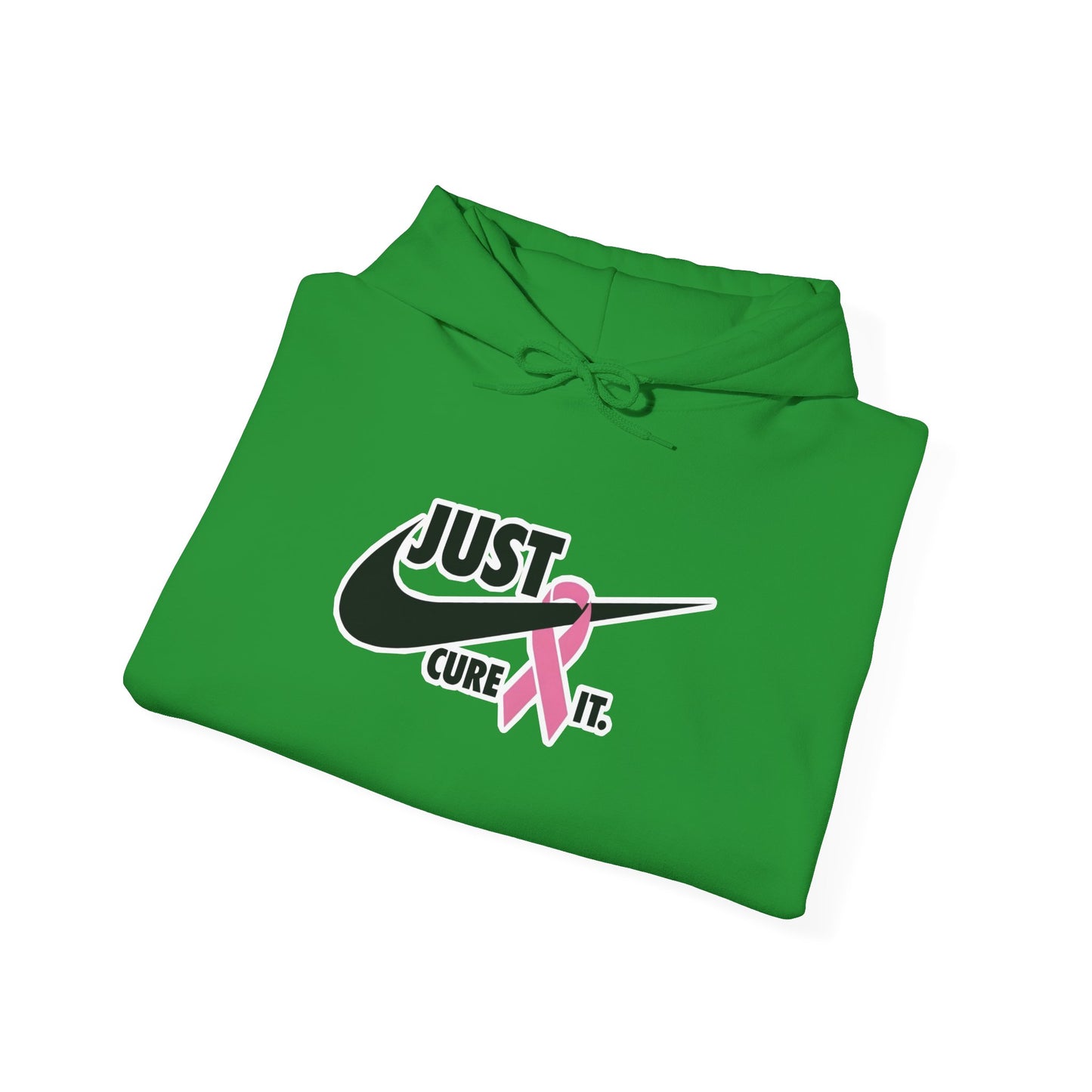 Just Cure It Unisex Hoodie - Support Breast Cancer Awareness