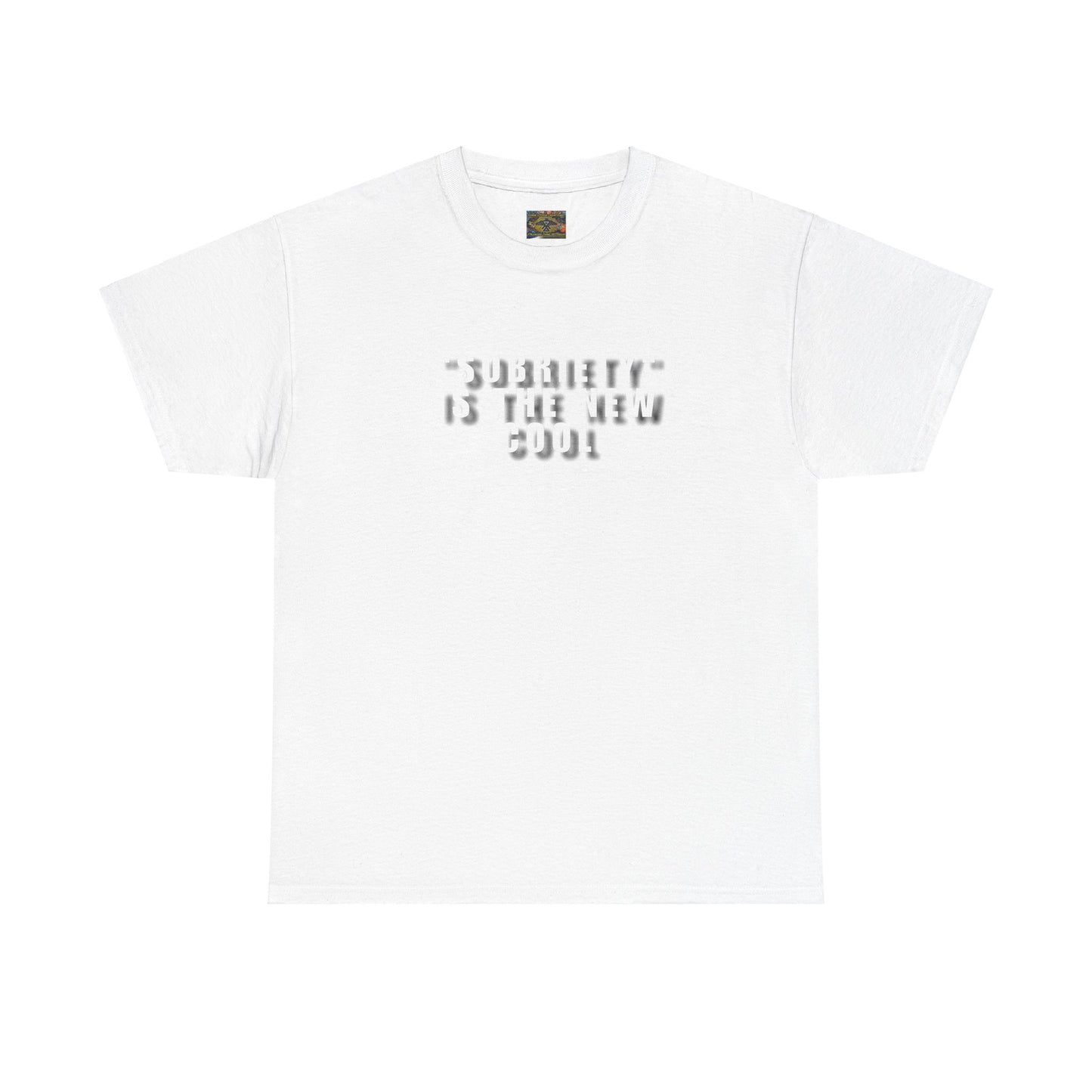 Sobriety is the new cool Unisex Heavy Cotton Tee