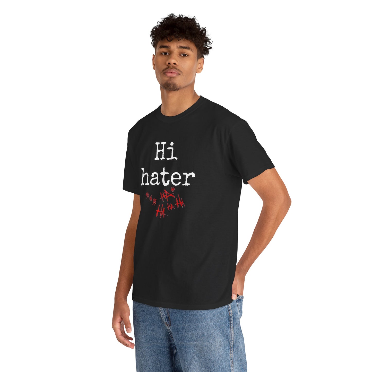 Hi hater Unisex Heavy Cotton Tee