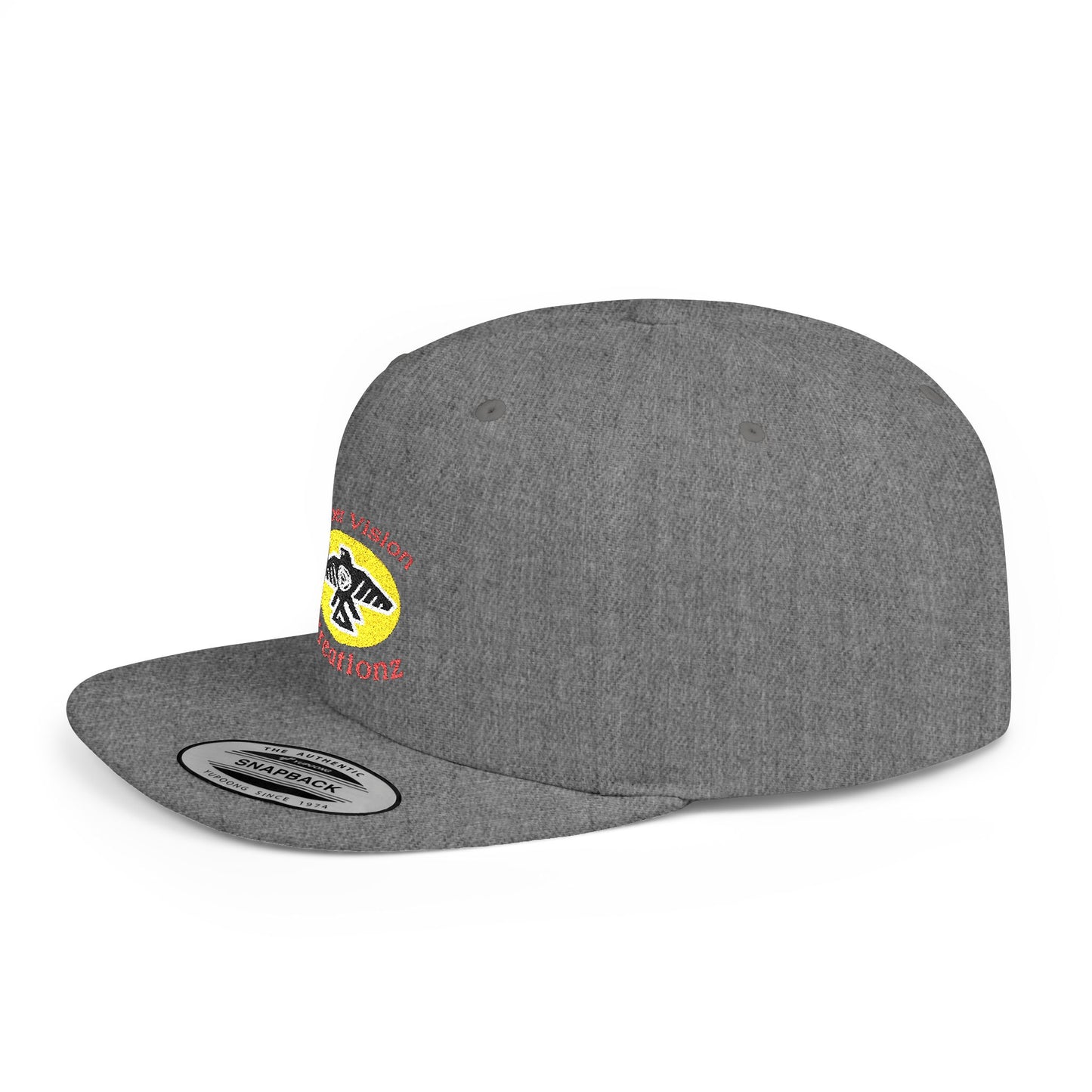 Sober Vision Creationz Flat Bill Snapback