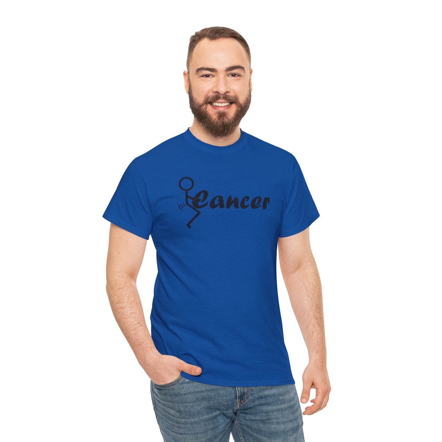 F*ck CANCER Unisex Heavy Cotton Tee
