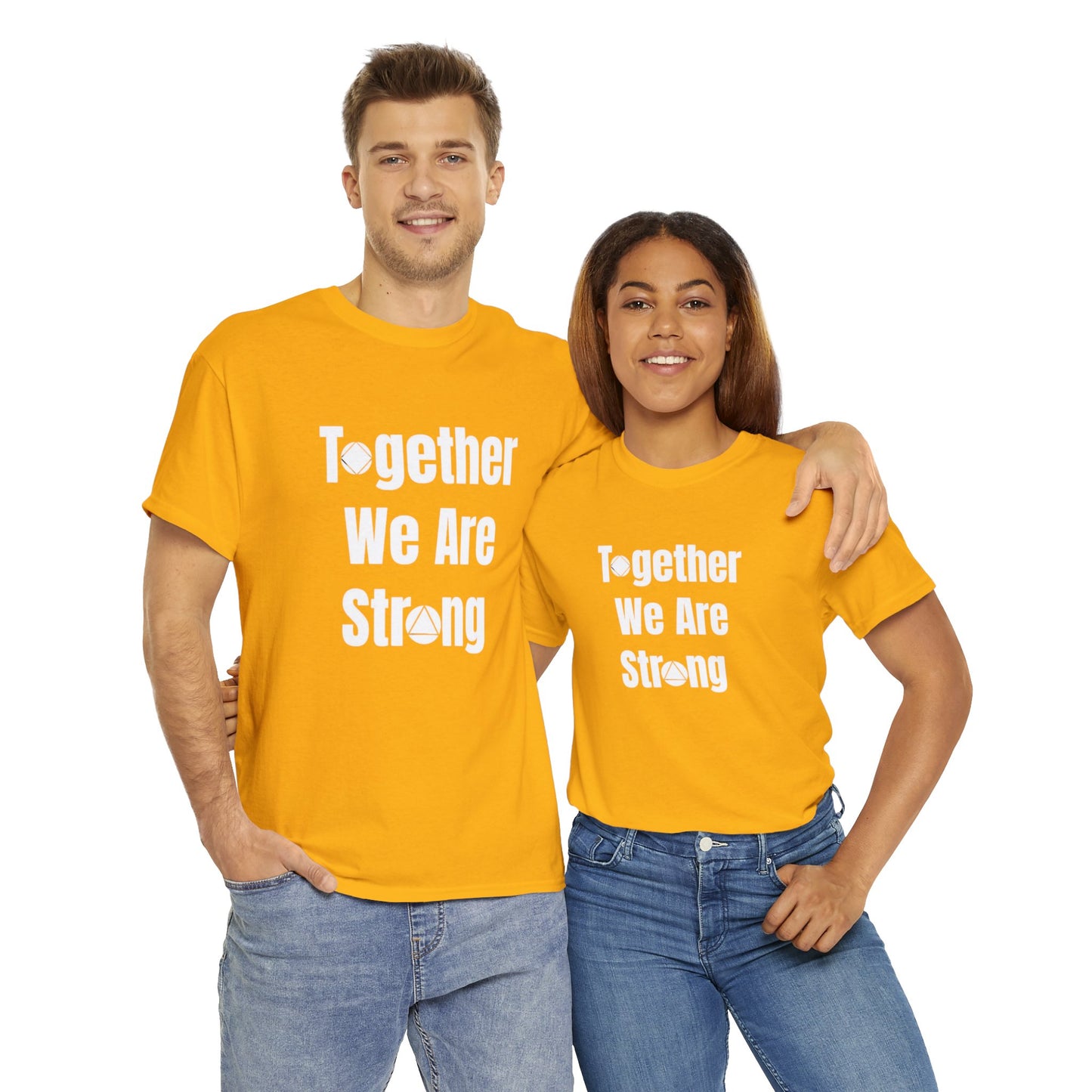 Together We Are Strong Unisex Heavy Cotton Tee