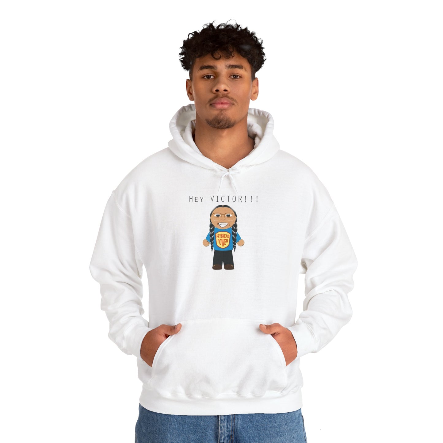 Hey Victor!! Hooded Sweatshirt
