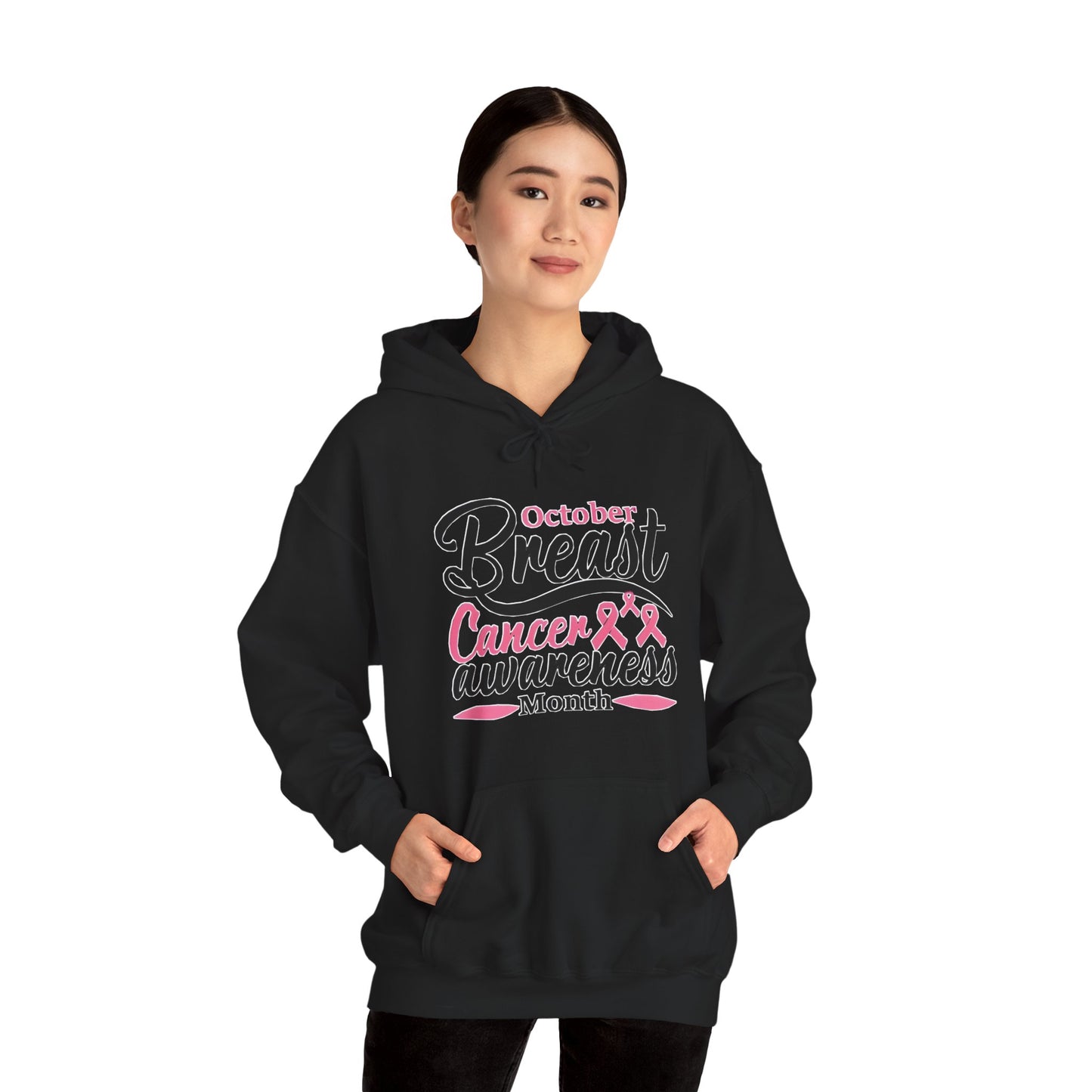 Breast Cancer Awareness Hoodie, October Awareness Sweatshirt, Supportive Apparel, Unisex Fashion, Gift for Her