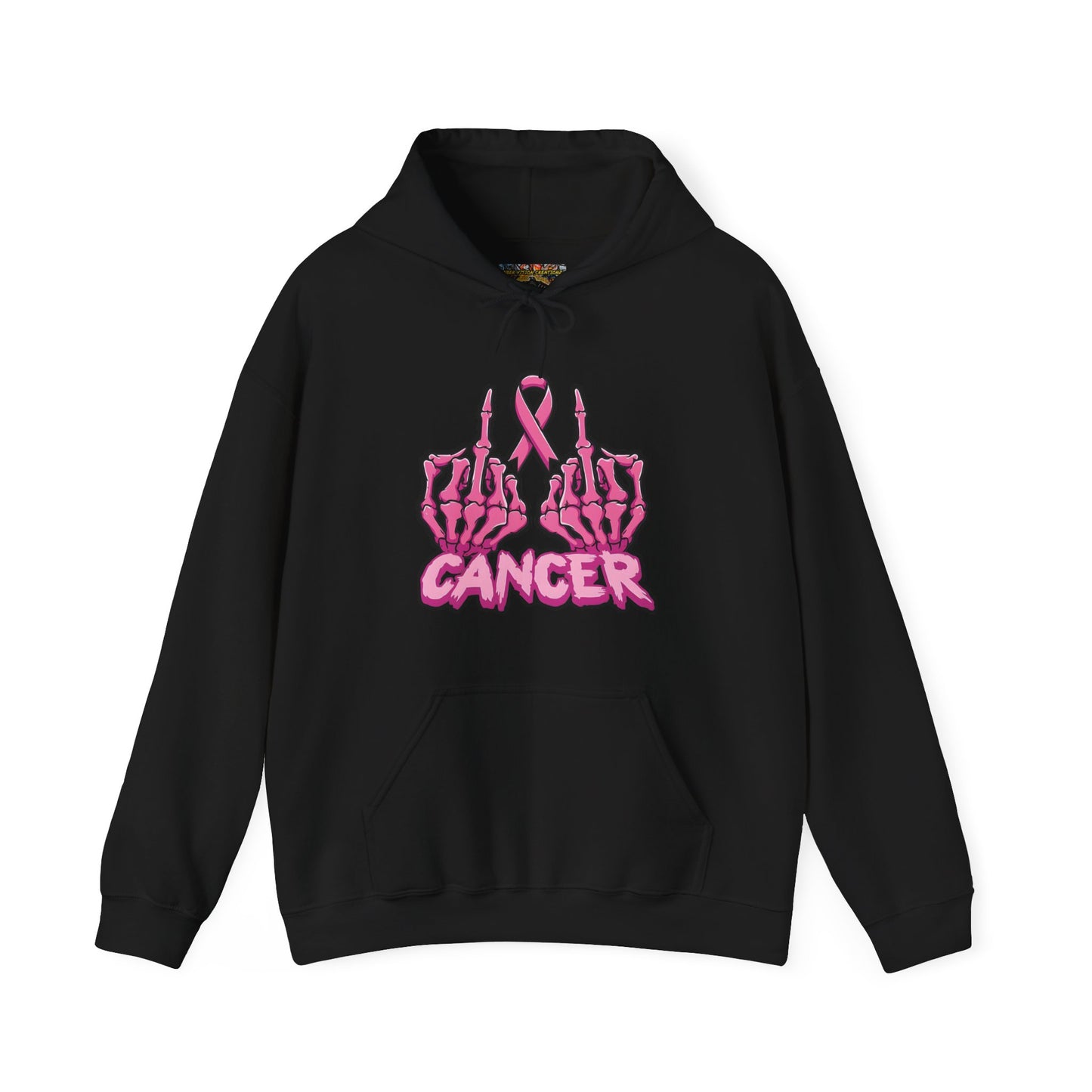 Fk Breast Cancer Hooded Sweatshirt, Supportive Apparel, Gift for Cancer Fighters, Unisex Hoodie, Comfortable & Stylish