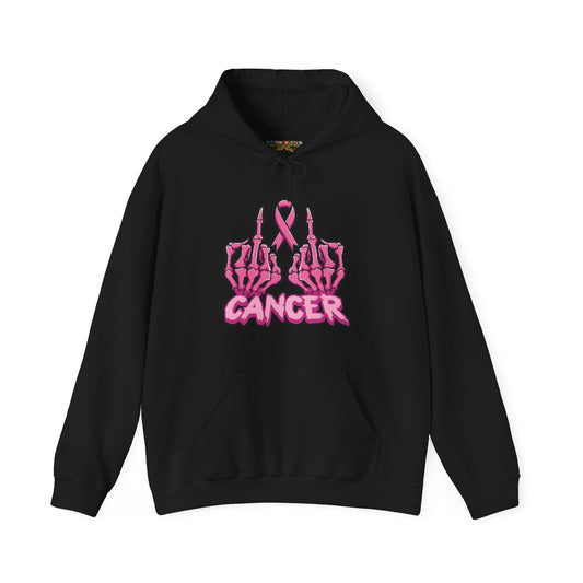 Fk Breast Cancer Hooded Sweatshirt, Supportive Apparel, Gift for Cancer Fighters, Unisex Hoodie, Comfortable & Stylish