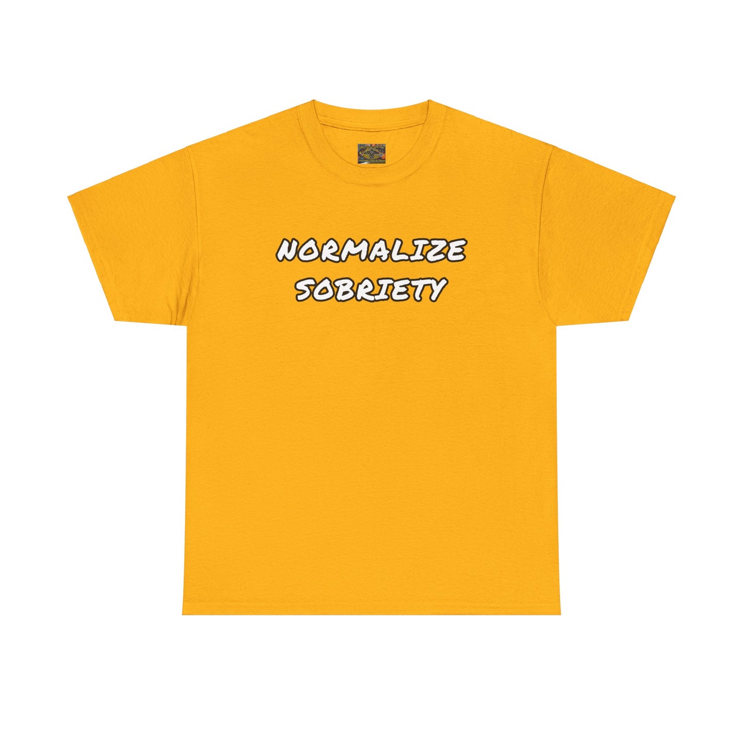 Normalize Sobriety Unisex Heavy Cotton Tee
