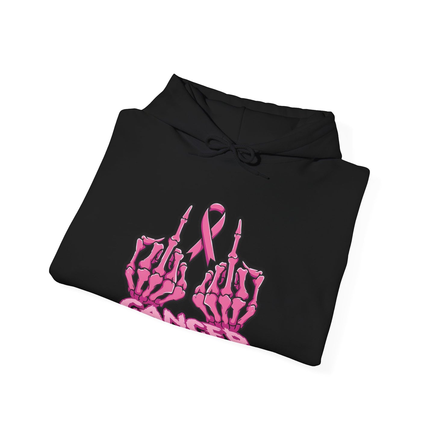Fk Breast Cancer Hooded Sweatshirt, Supportive Apparel, Gift for Cancer Fighters, Unisex Hoodie, Comfortable & Stylish