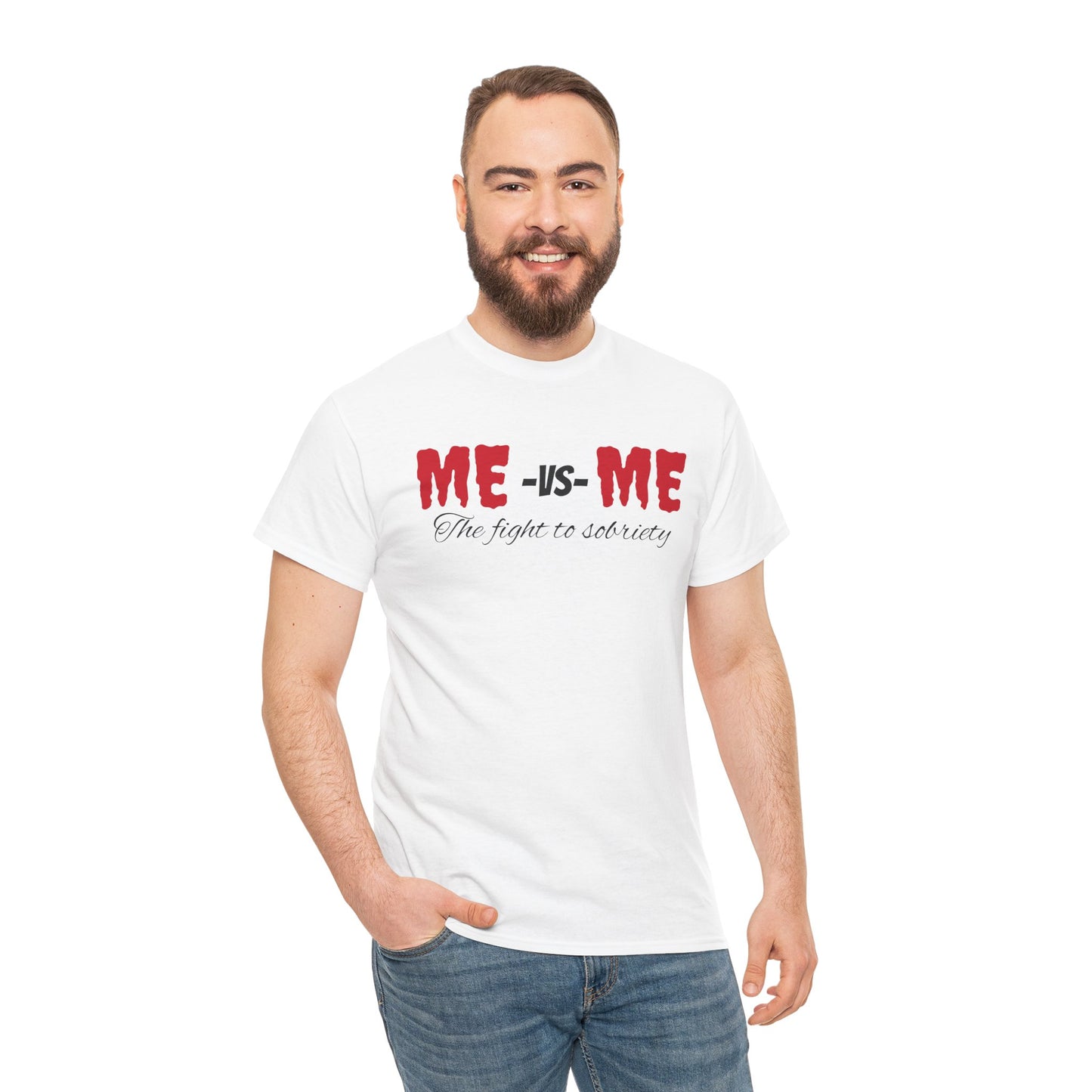 ME -vs- ME Unisex Heavy Cotton Tee