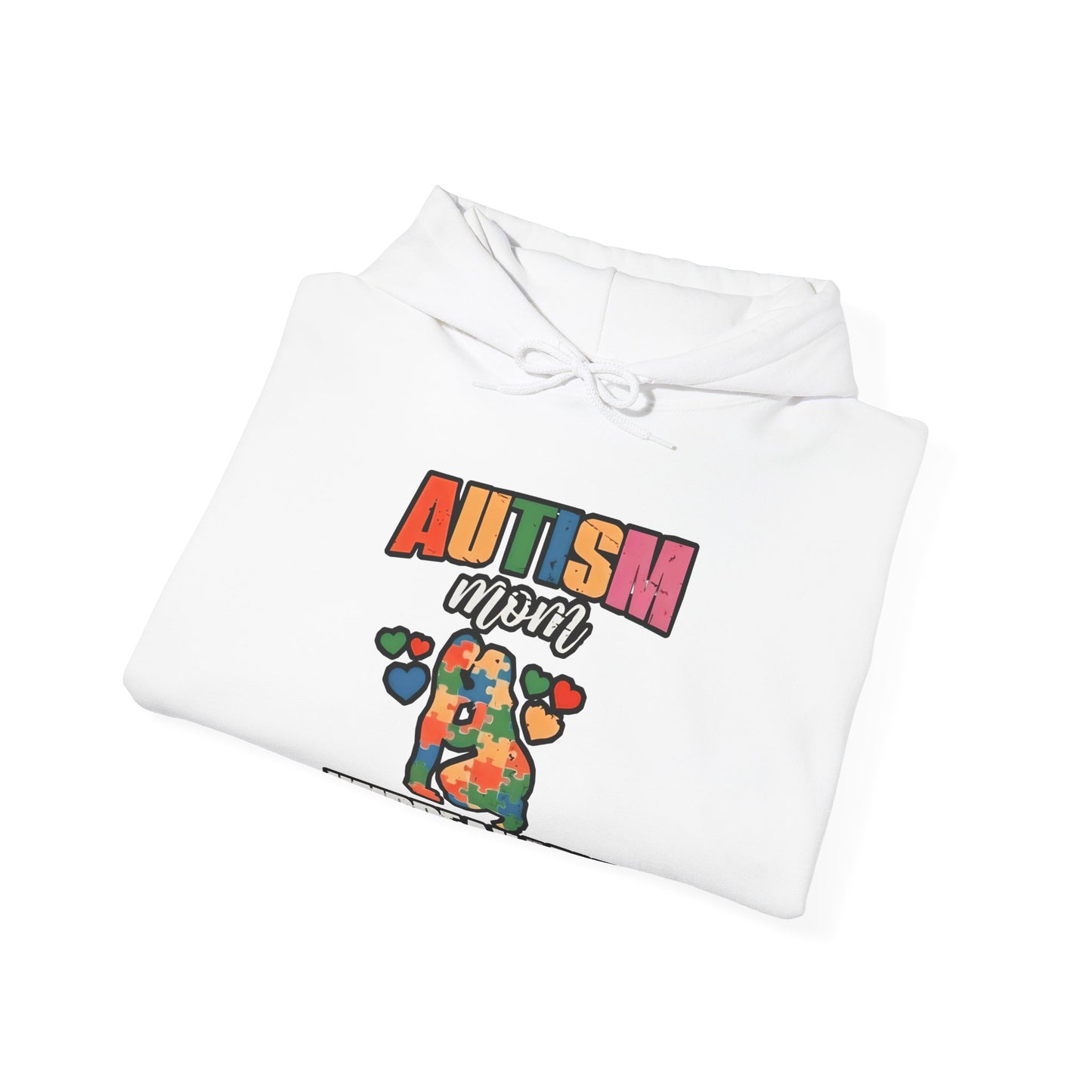Unbreakable Autism Awareness Hoodie, Comfort Fit Sweatshirt, Gift for Autism Month, Cozy Hooded Pullover, Unisex Supportive Wear