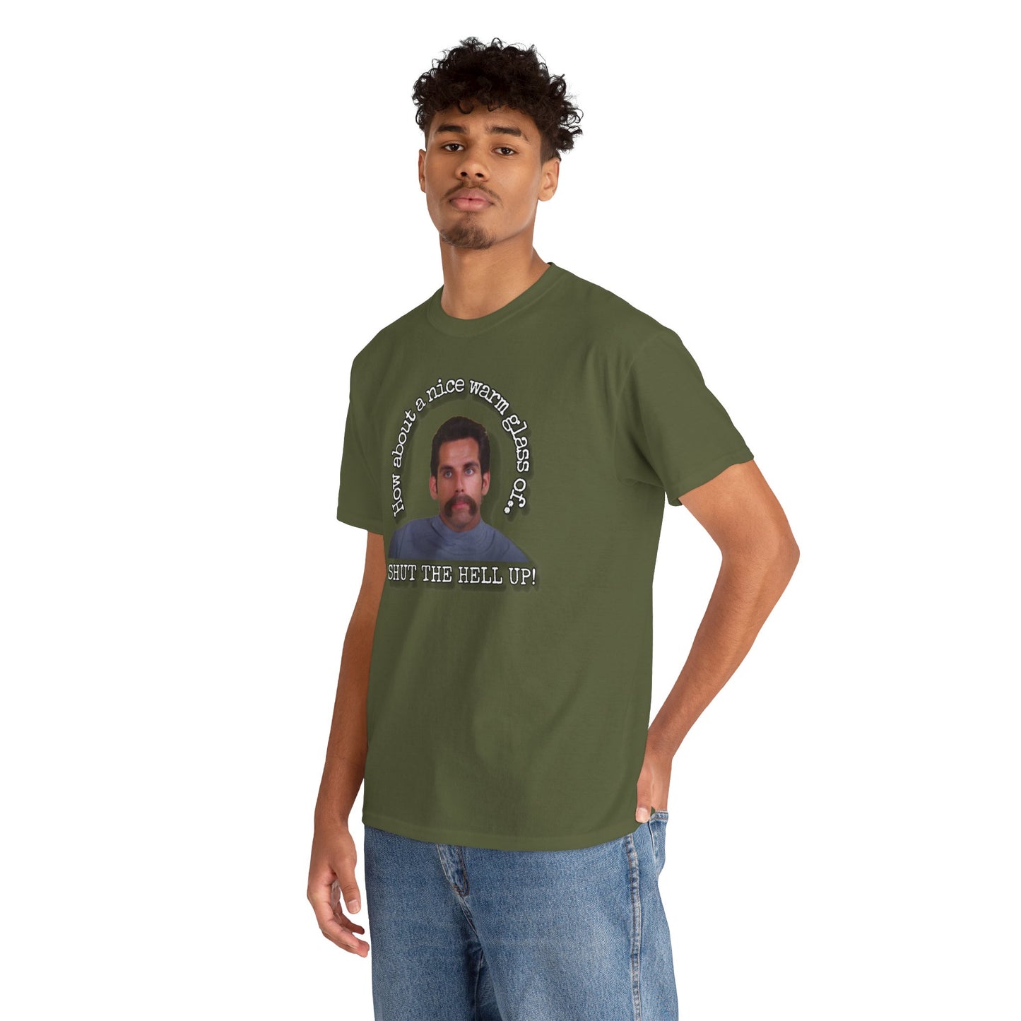 Warm glass of... sthu Unisex Heavy Cotton Tee
