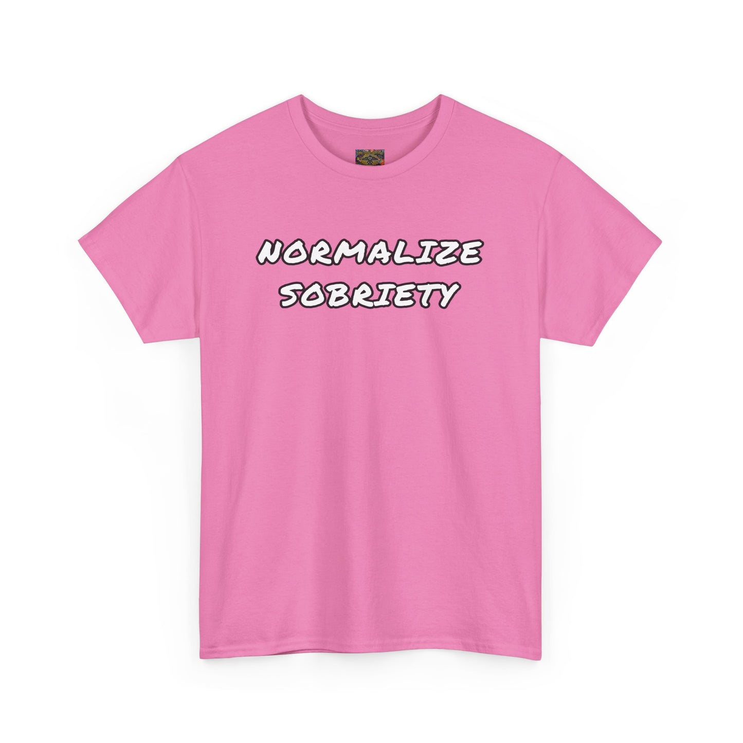 Normalize Sobriety Unisex Heavy Cotton Tee