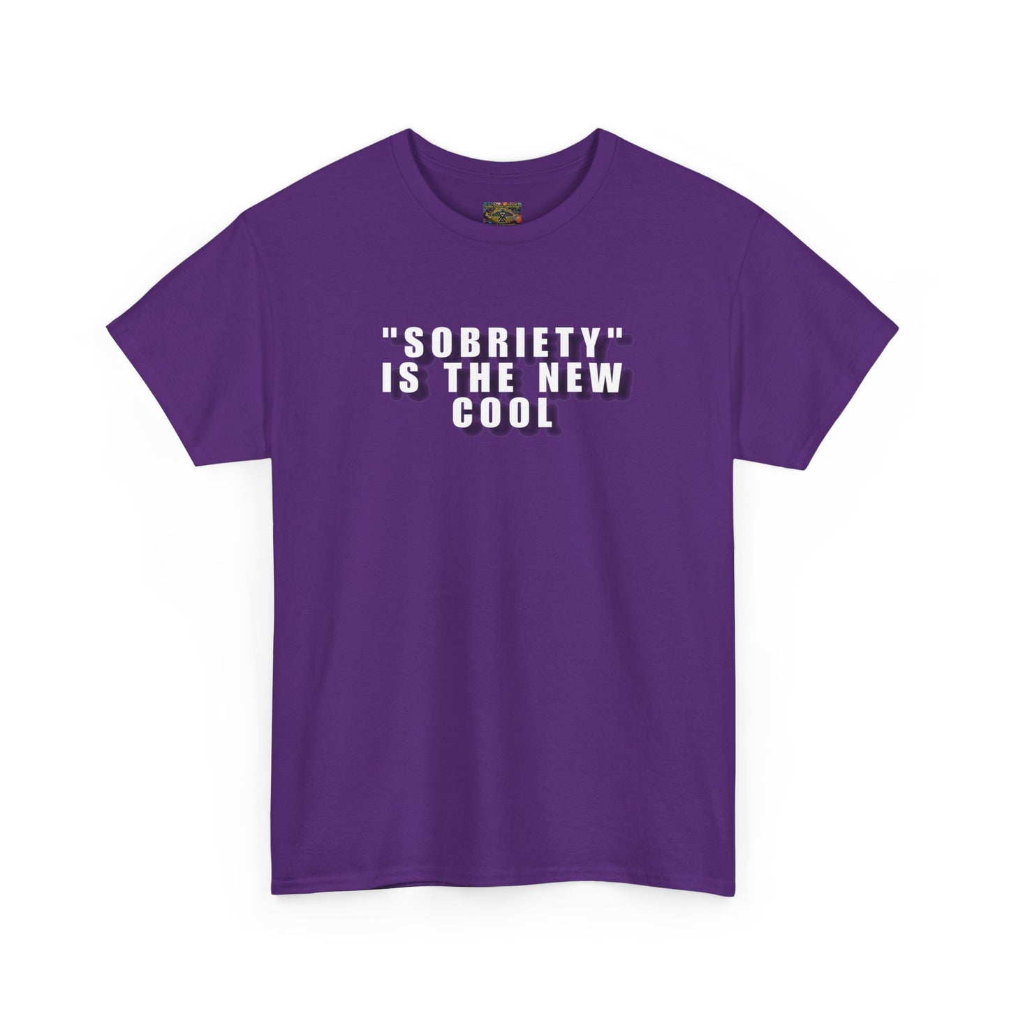 Sobriety is the new cool Unisex Heavy Cotton Tee