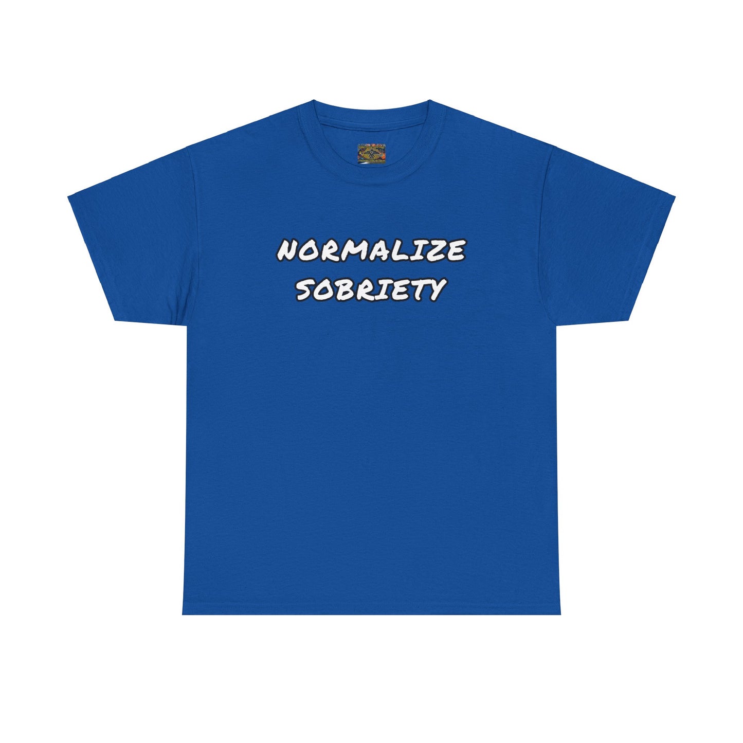 Normalize Sobriety Unisex Heavy Cotton Tee