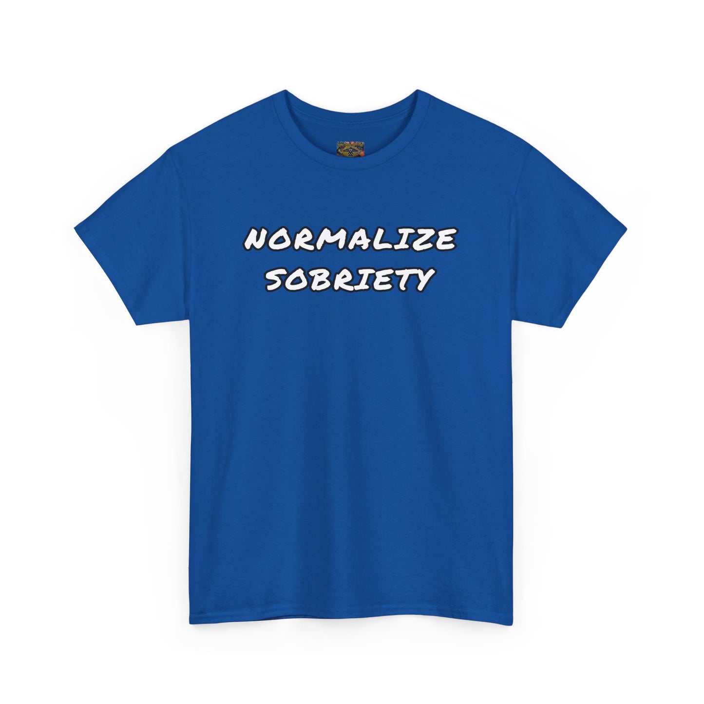 Normalize Sobriety Unisex Heavy Cotton Tee