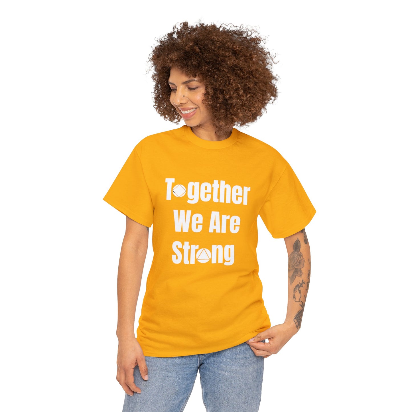 Together We Are Strong Unisex Heavy Cotton Tee