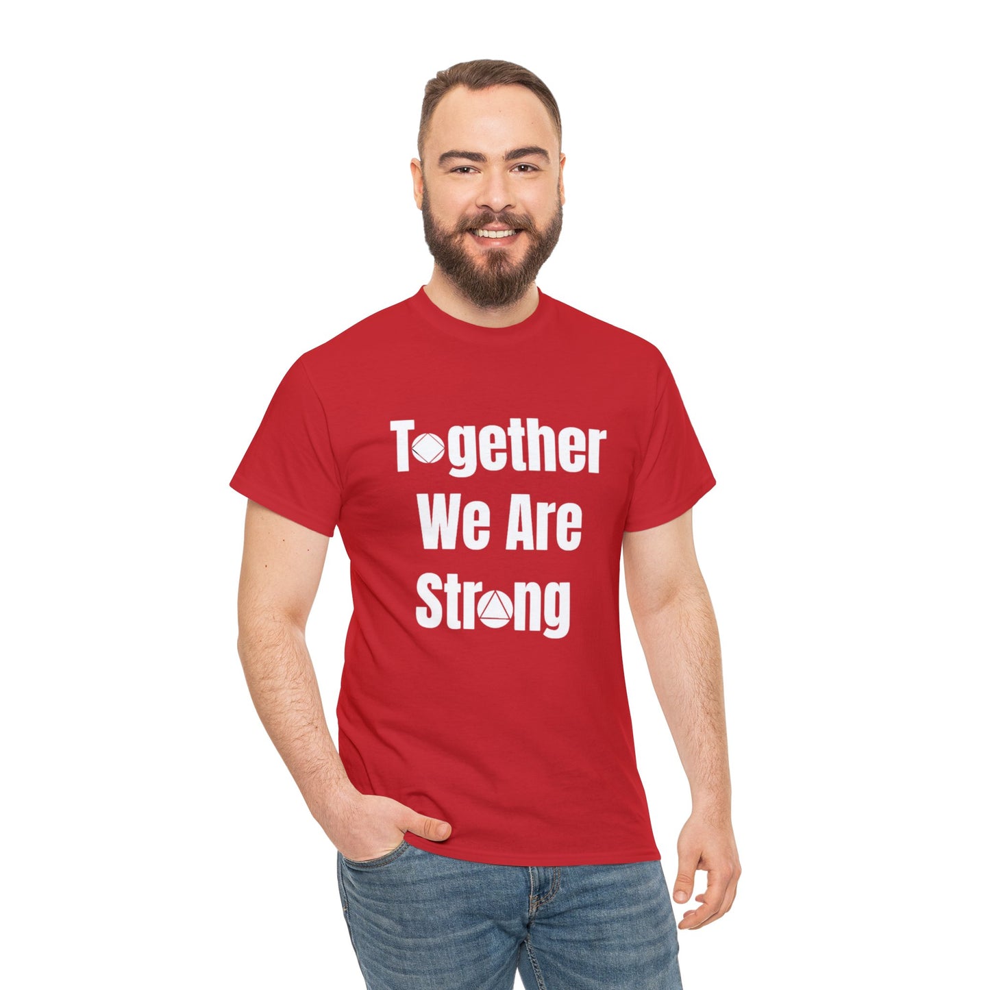 Together We Are Strong Unisex Heavy Cotton Tee