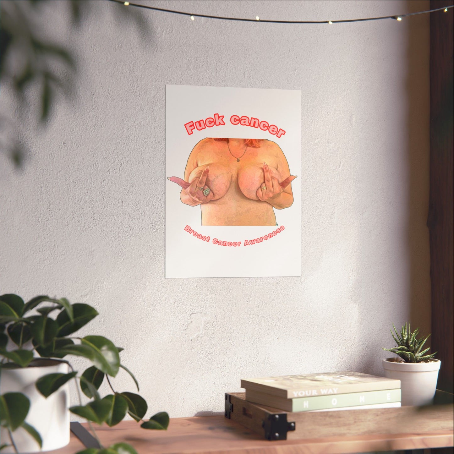 F*ck Cancer Matte Vertical Posters