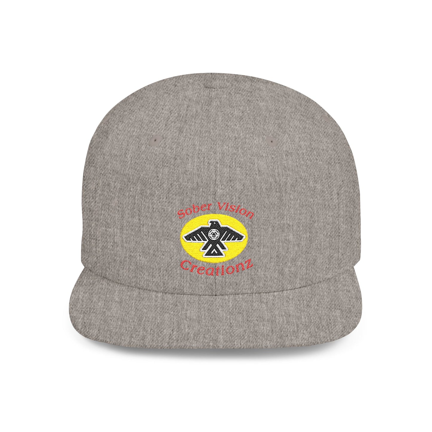 Sober Vision Creationz Flat Bill Snapback