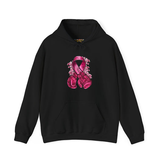 Breast Cancer Awareness, Fighting Hoodie, Cozy Sweatshirt, Supportive Gift, Pink Ribbon, Unisex Pullover, Hopeful Fashion