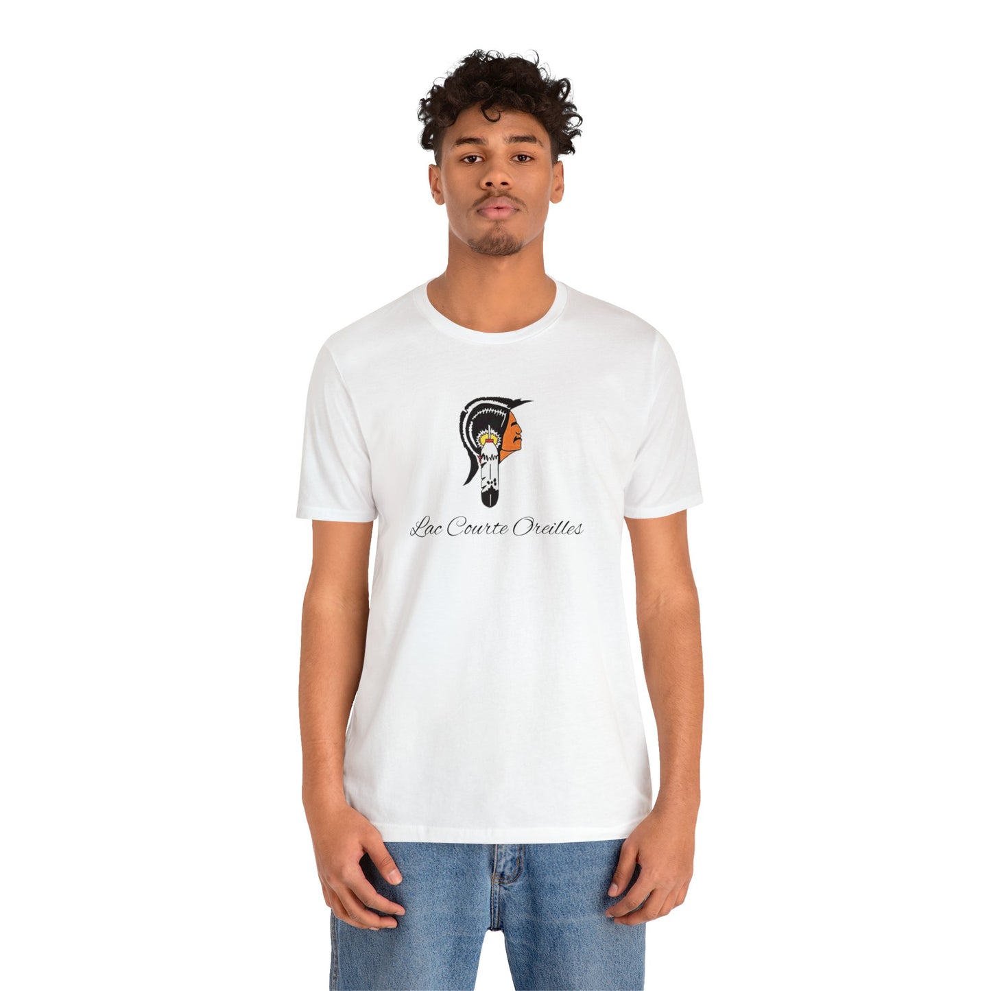 Lac Courte Oreilles logo Short Sleeve Tee