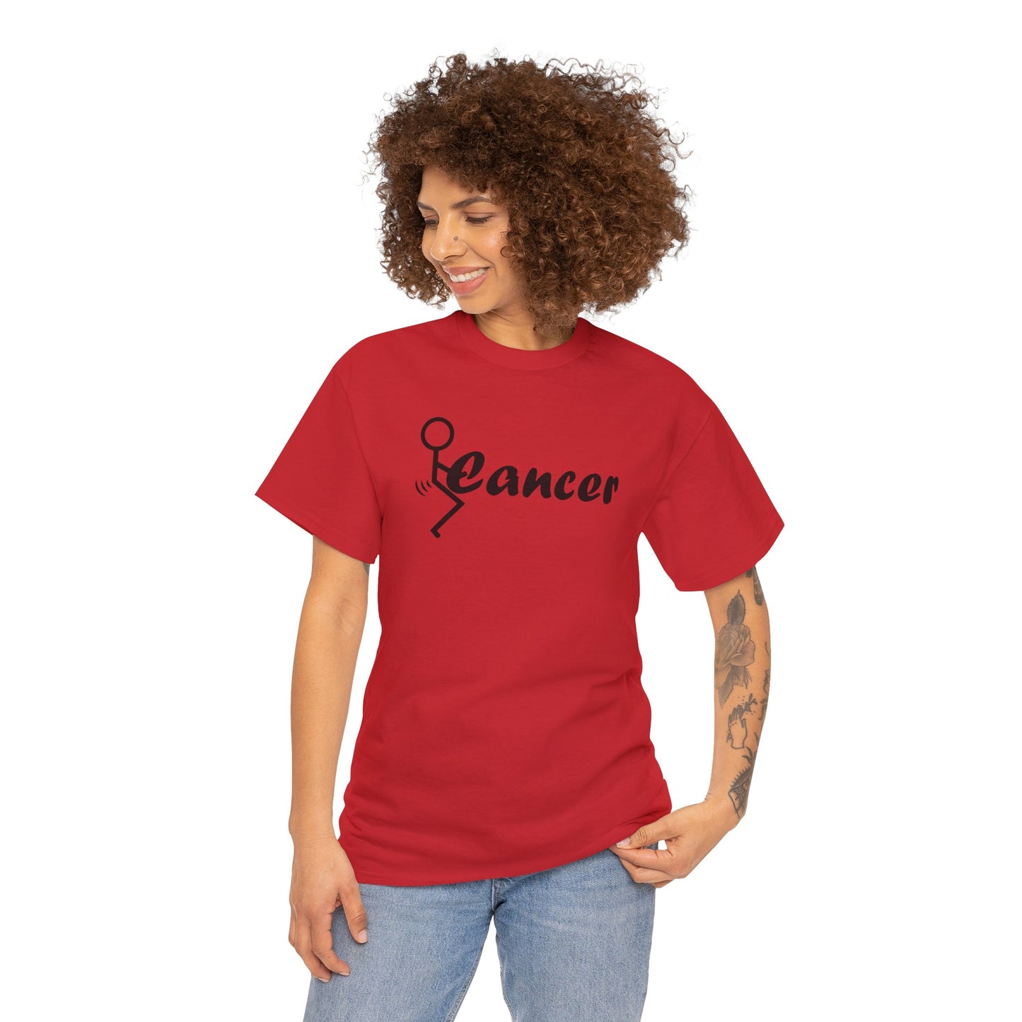 F*ck CANCER Unisex Heavy Cotton Tee