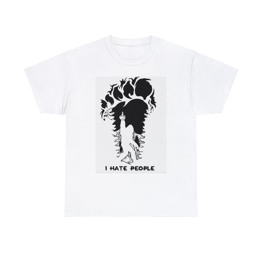 I hate people Unisex Heavy Cotton Tee
