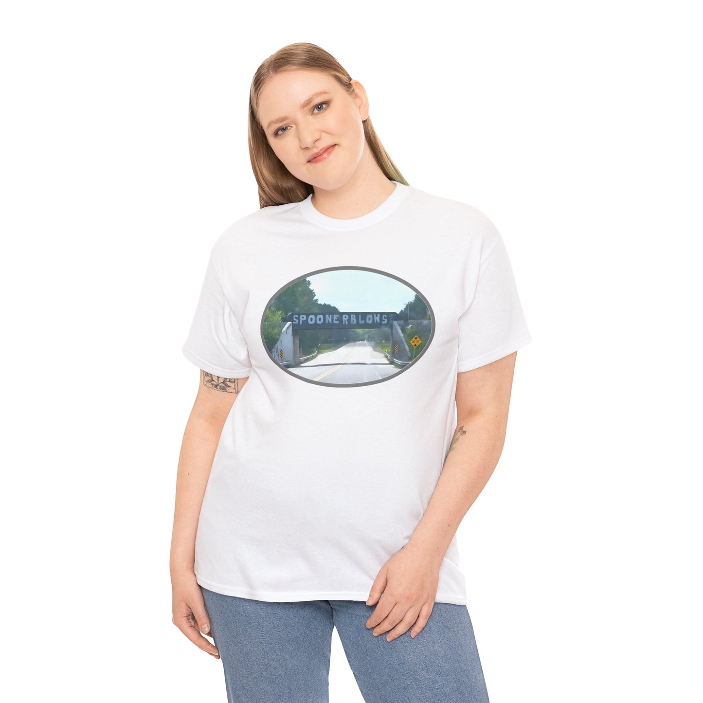 Spooner Blows Unisex Heavy Cotton Tee - Casual Streetwear