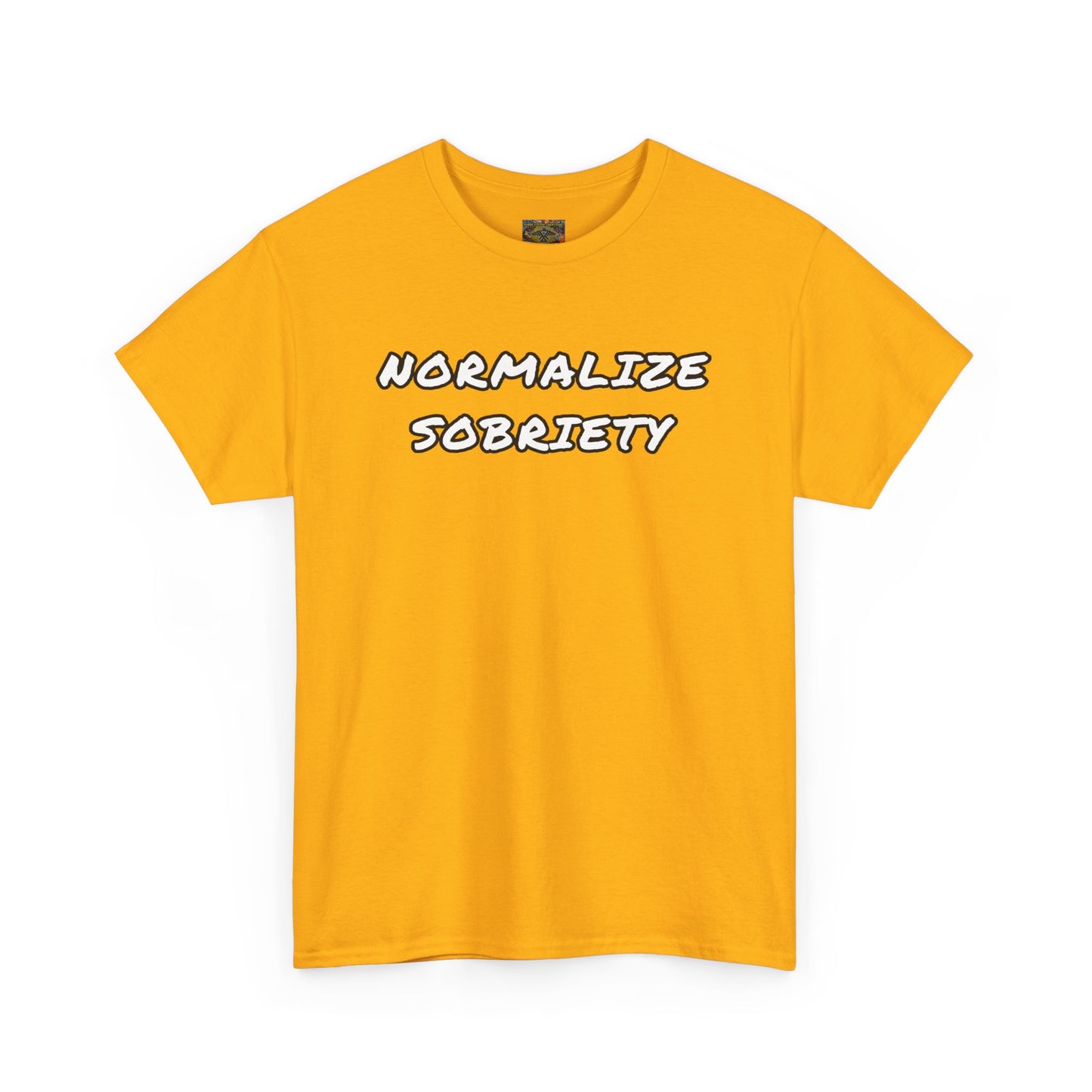 Normalize Sobriety Unisex Heavy Cotton Tee