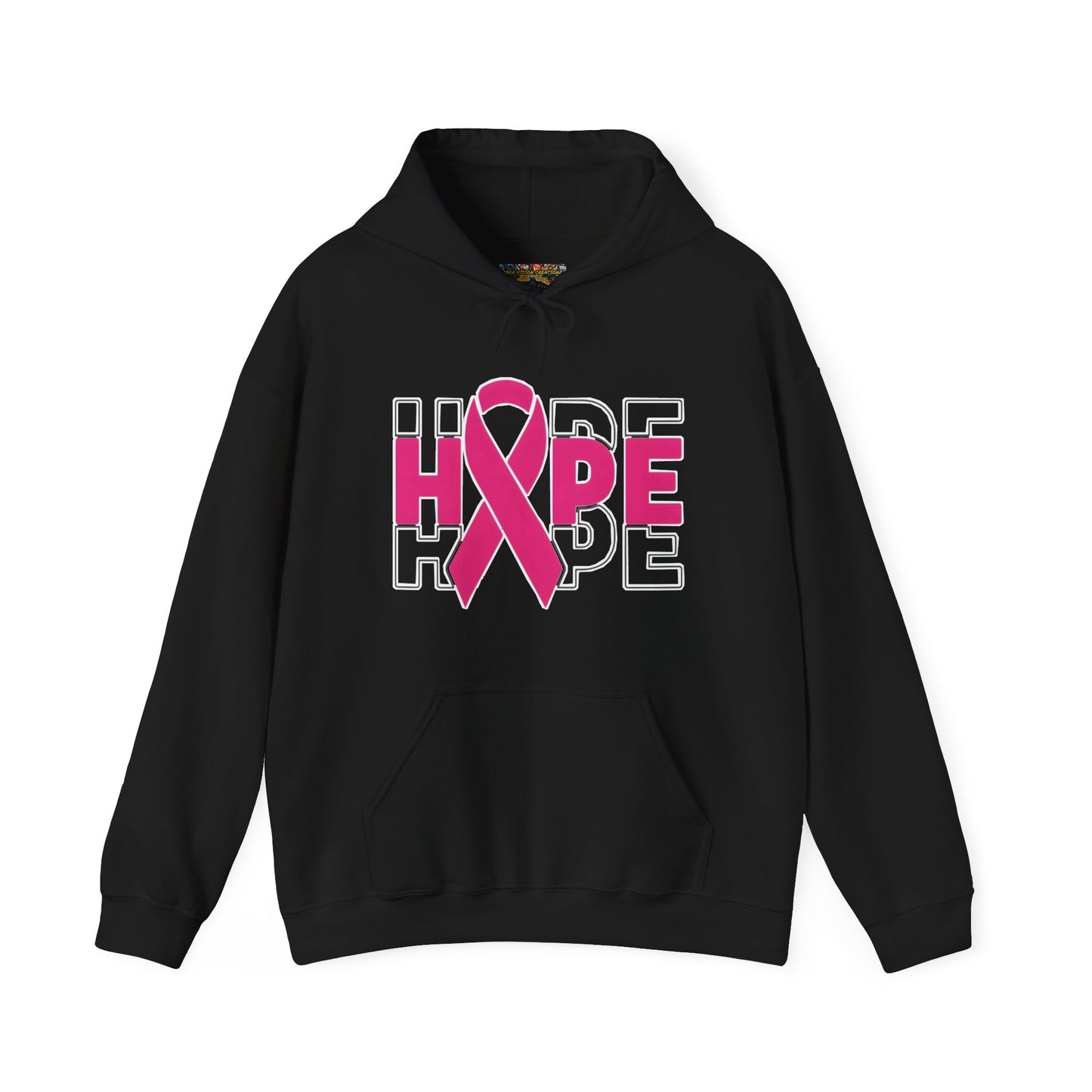 Hope Awareness Hoodie, Breast Cancer Support Sweatshirt, Inspirational Gift, Cozy Pullover, Unisex Hoodie, Everyday Wear