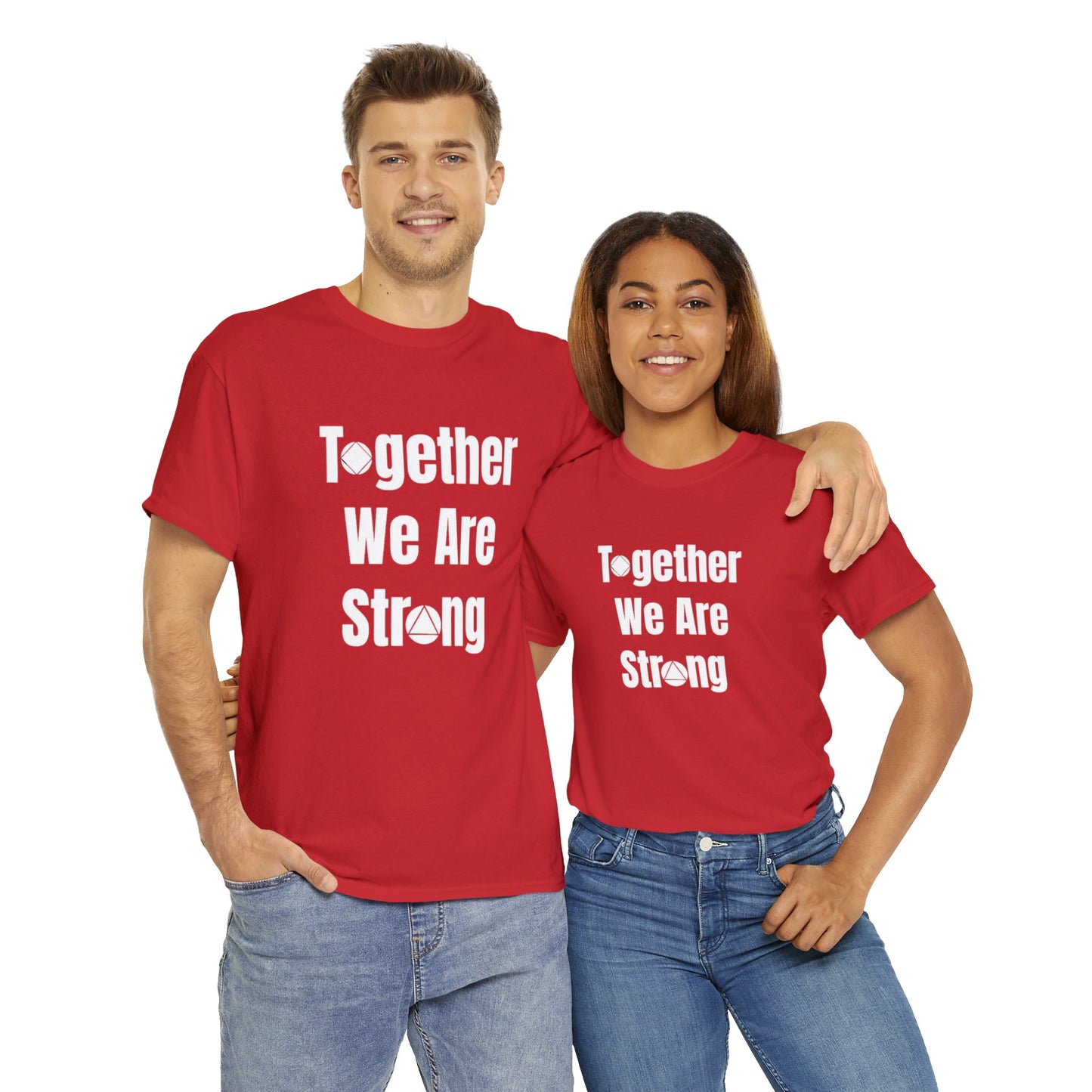 Together We Are Strong Unisex Heavy Cotton Tee