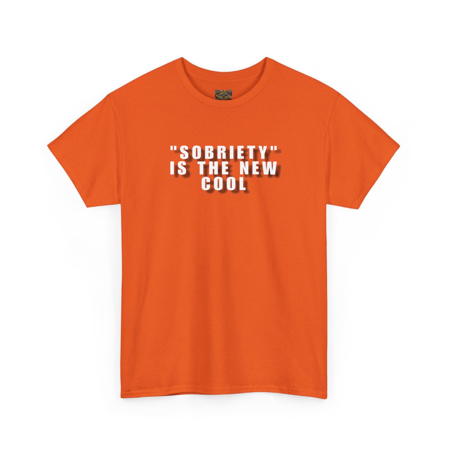 Sobriety is the new cool Unisex Heavy Cotton Tee