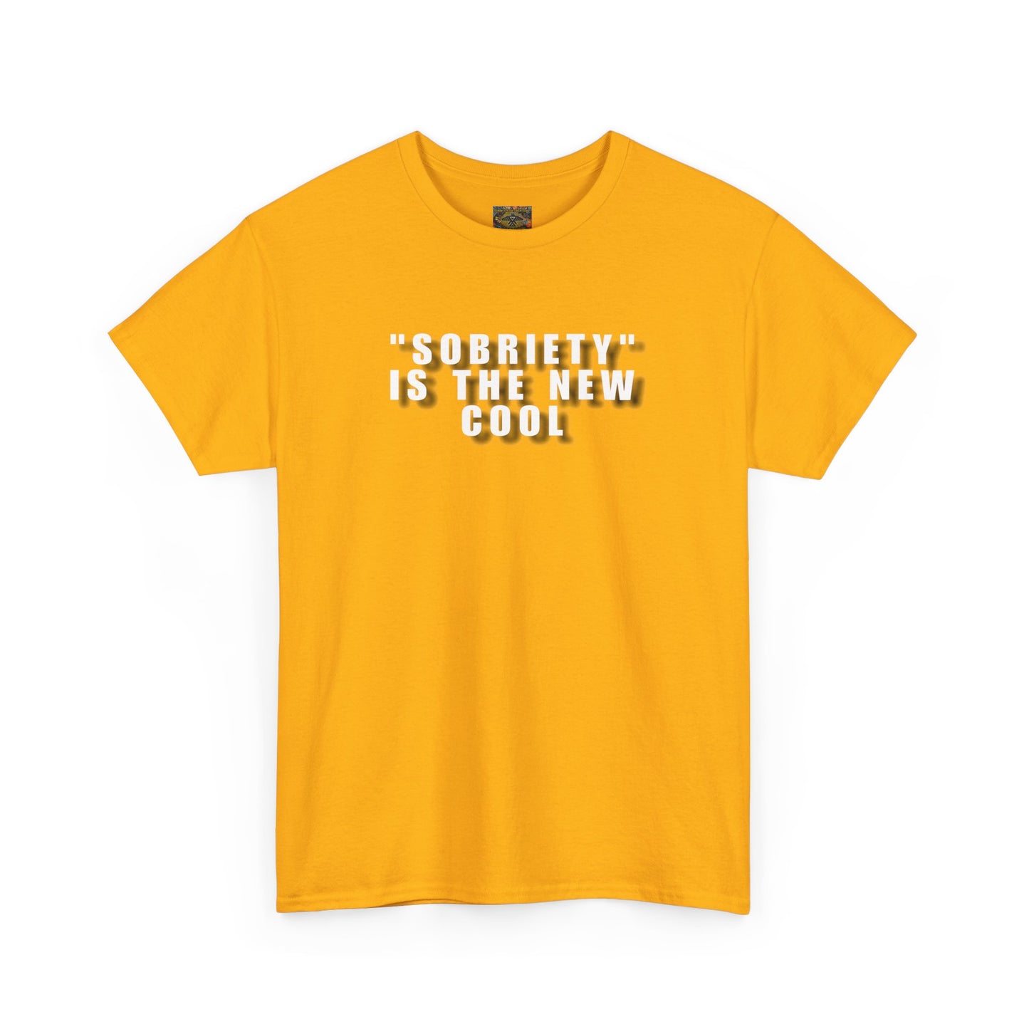 Sobriety is the new cool Unisex Heavy Cotton Tee