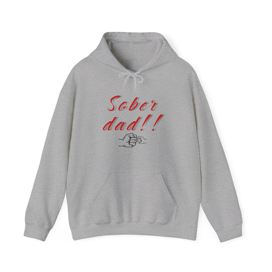 Sober dad Unisex Heavy Blend™ Hooded Sweatshirt