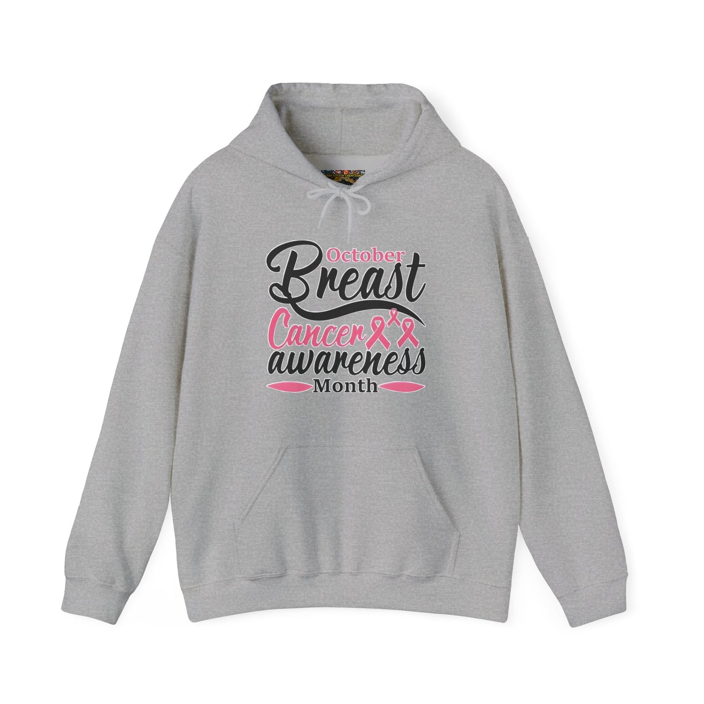 Breast Cancer Awareness Hoodie, October Awareness Sweatshirt, Supportive Apparel, Unisex Fashion, Gift for Her