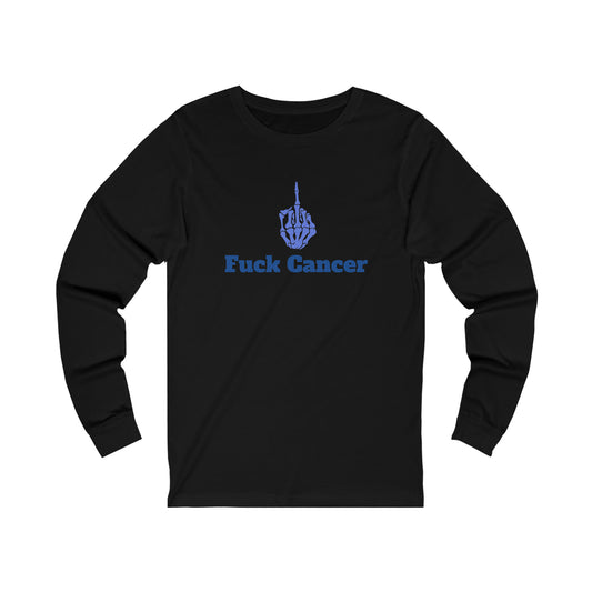 F*ck Cancer Unisex Jersey Long Sleeve Tee
