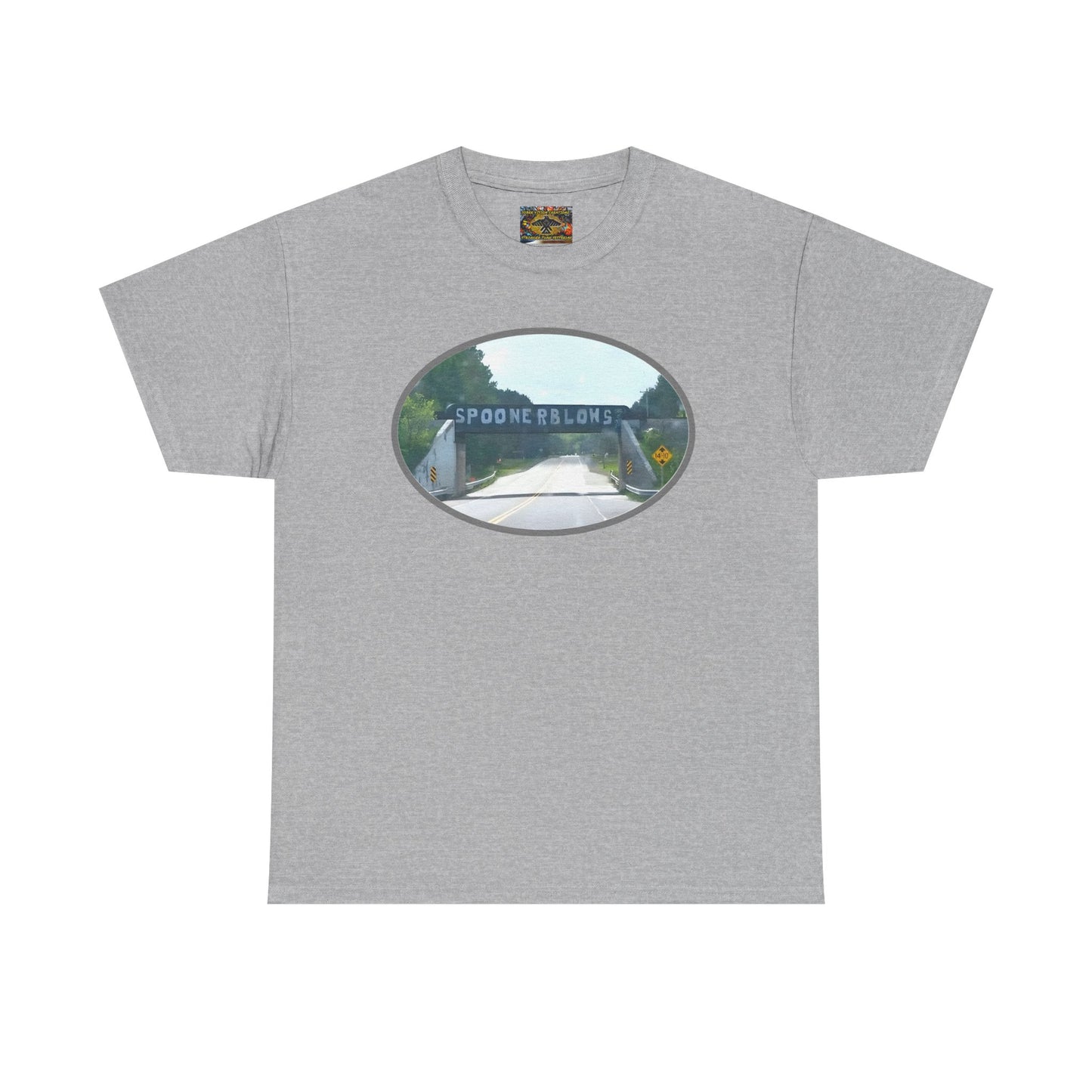 Spooner Blows Unisex Heavy Cotton Tee - Casual Streetwear