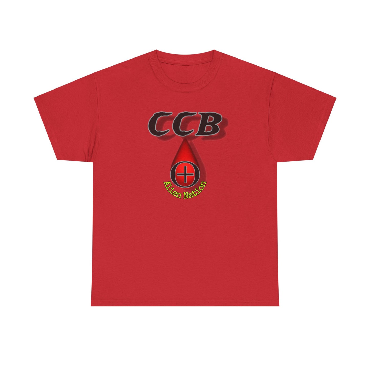 CCB type O positive Unisex Heavy Cotton Tee
