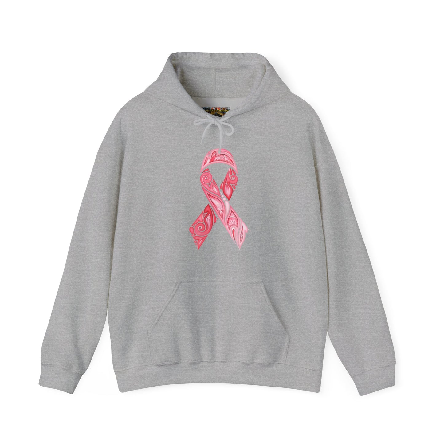 Pink Ribbon Awareness Hoodie - Breast Cancer Support Sweatshirt, Gift for Her, Comfort Wear, Fundraiser Apparel, Cozy Layer
