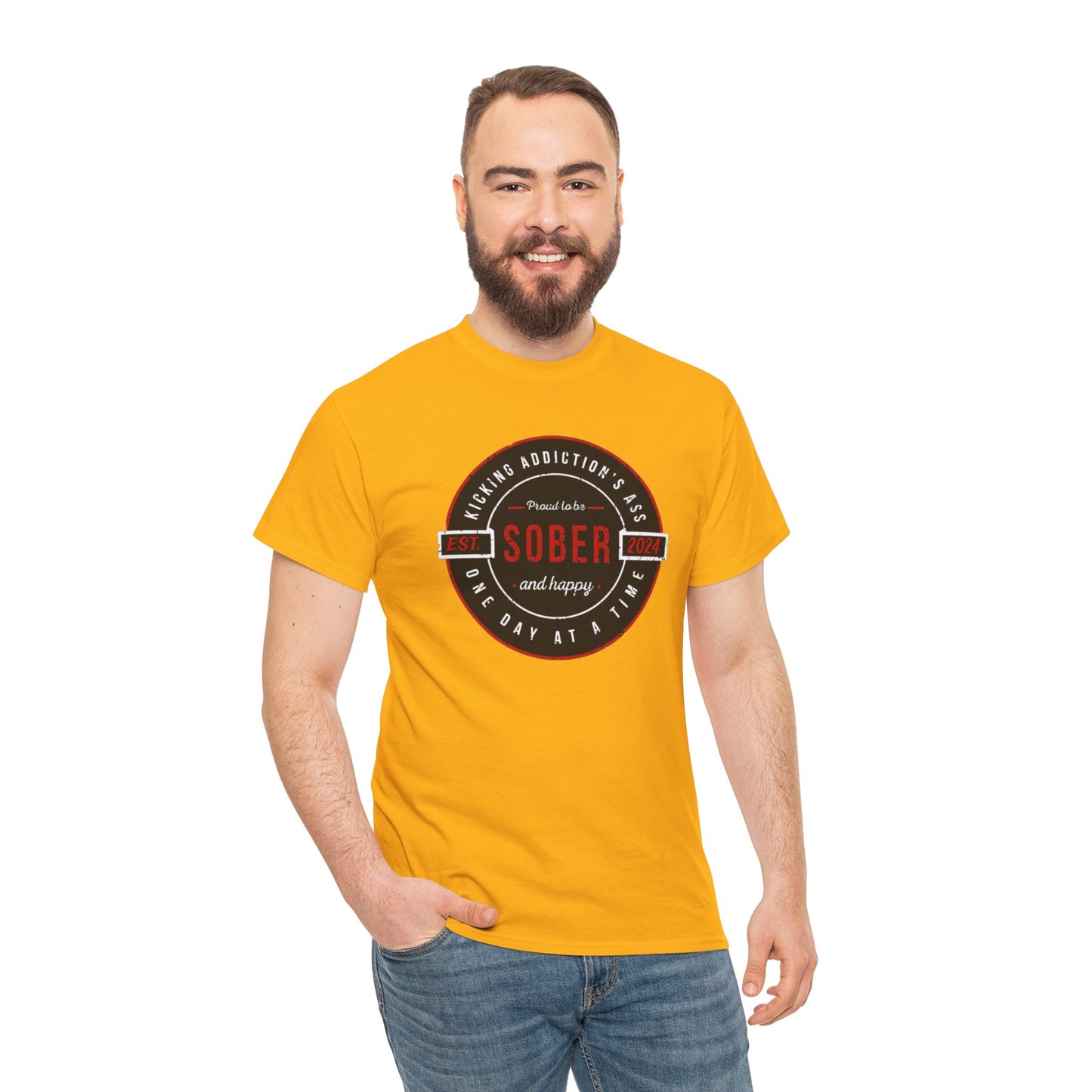 Kicking Addiction's A** Unisex Heavy Cotton Tee