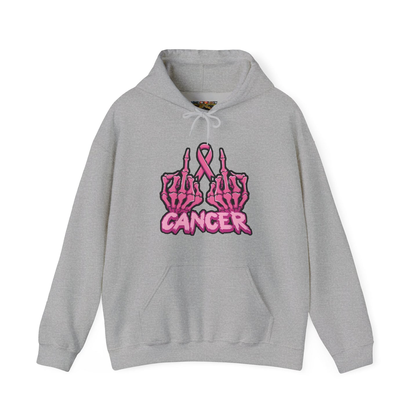 Fk Breast Cancer Hooded Sweatshirt, Supportive Apparel, Gift for Cancer Fighters, Unisex Hoodie, Comfortable & Stylish