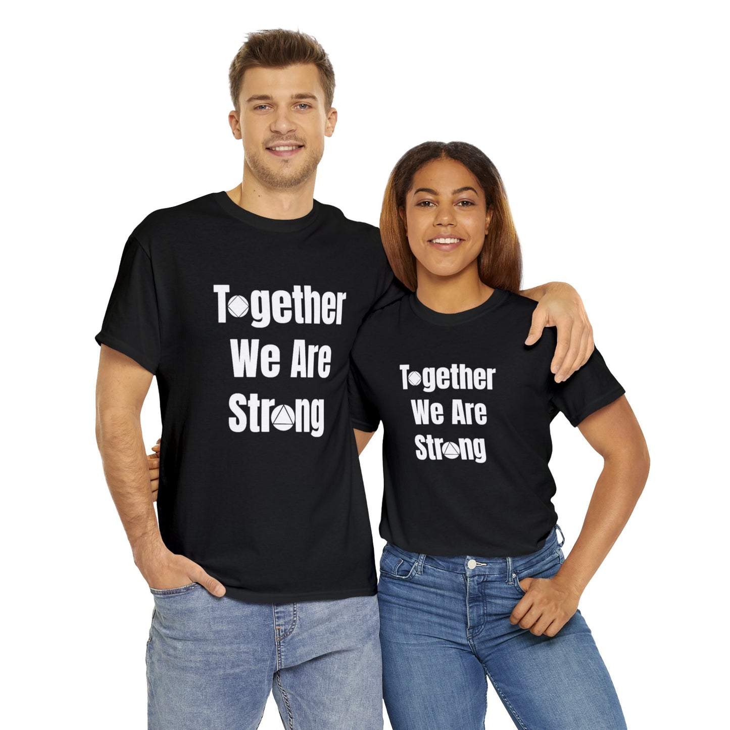 Together We Are Strong Unisex Heavy Cotton Tee