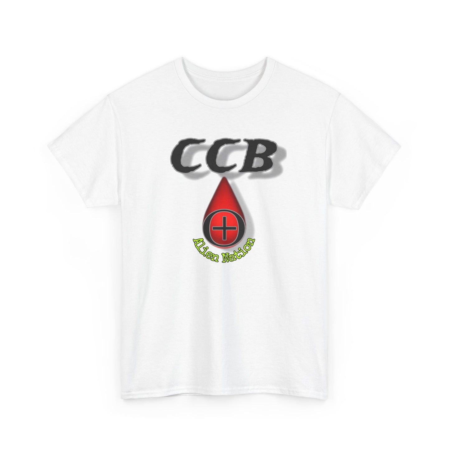 CCB type O positive Unisex Heavy Cotton Tee