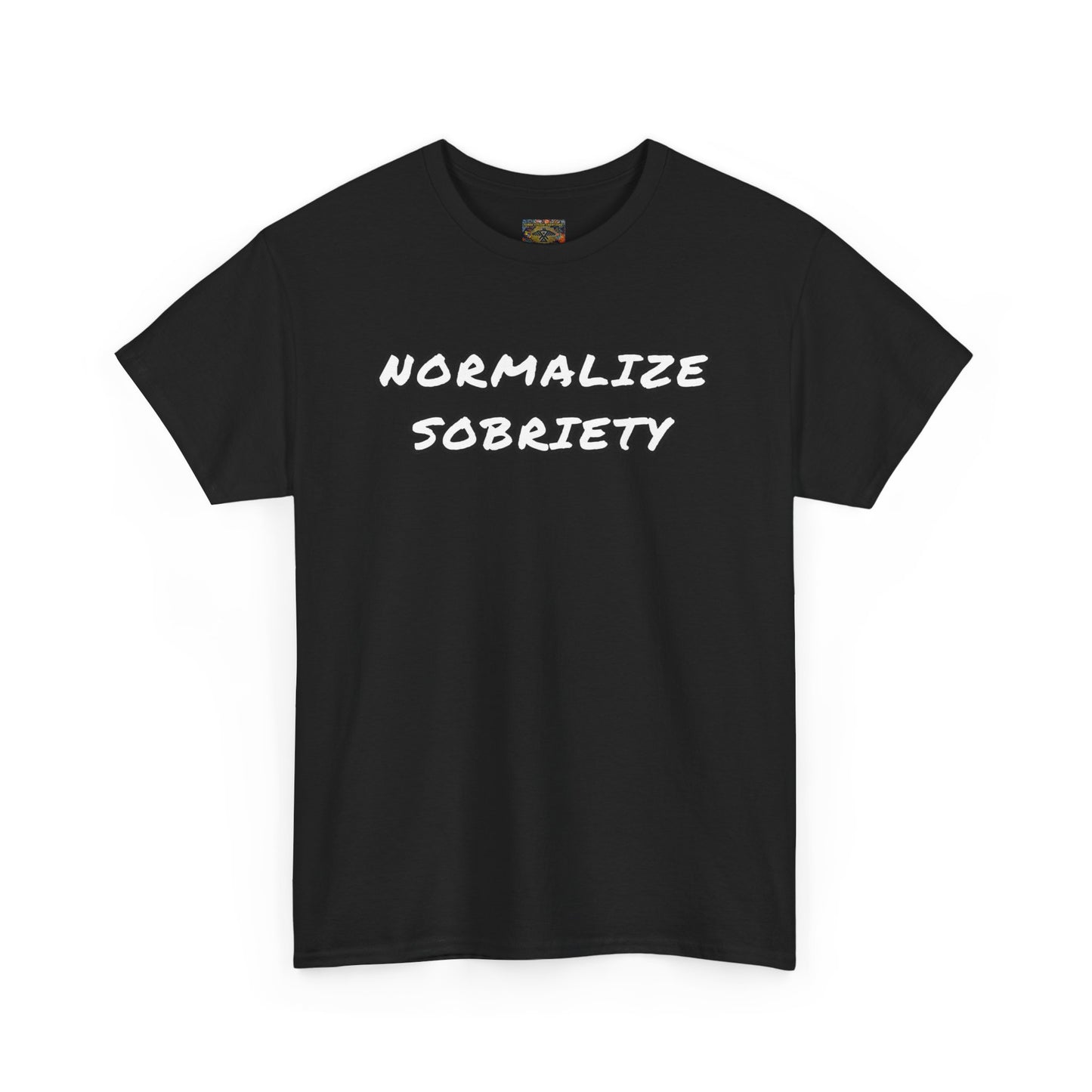 Normalize Sobriety Unisex Heavy Cotton Tee
