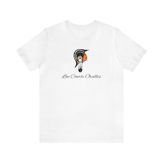 Lac Courte Oreilles logo Short Sleeve Tee