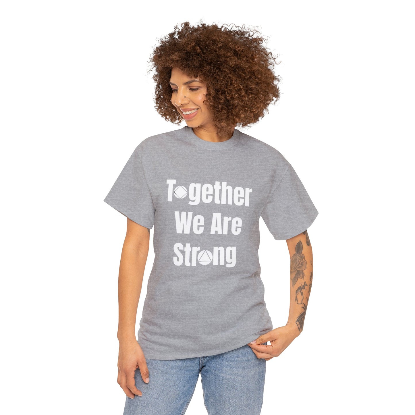 Together We Are Strong Unisex Heavy Cotton Tee