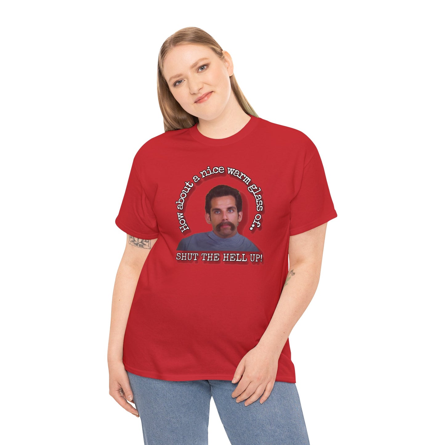 Warm glass of... sthu Unisex Heavy Cotton Tee