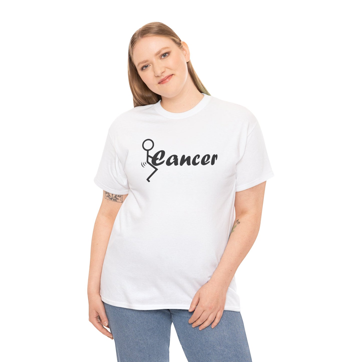 F*ck CANCER Unisex Heavy Cotton Tee