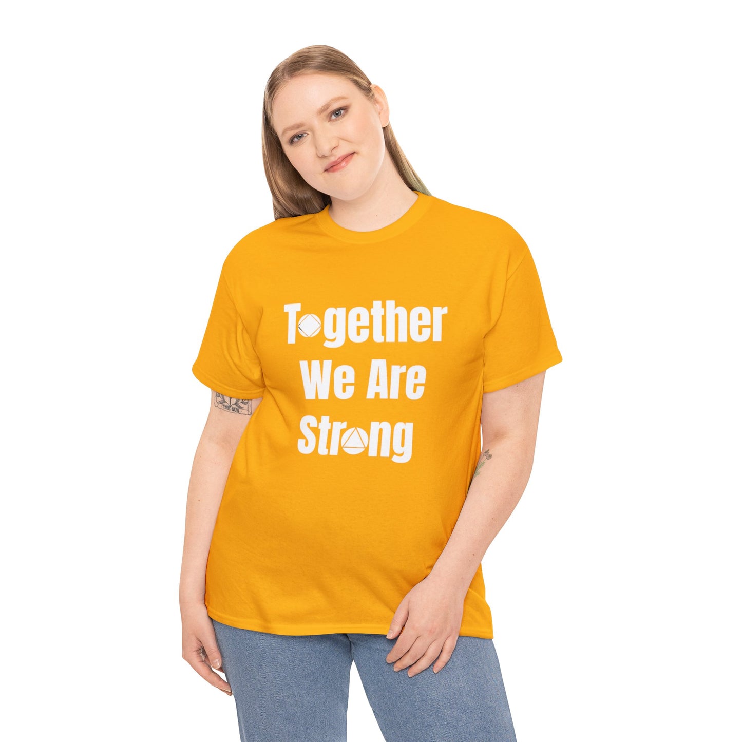 Together We Are Strong Unisex Heavy Cotton Tee